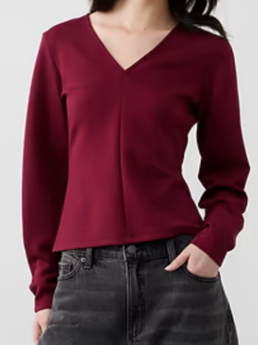 Soft touched top